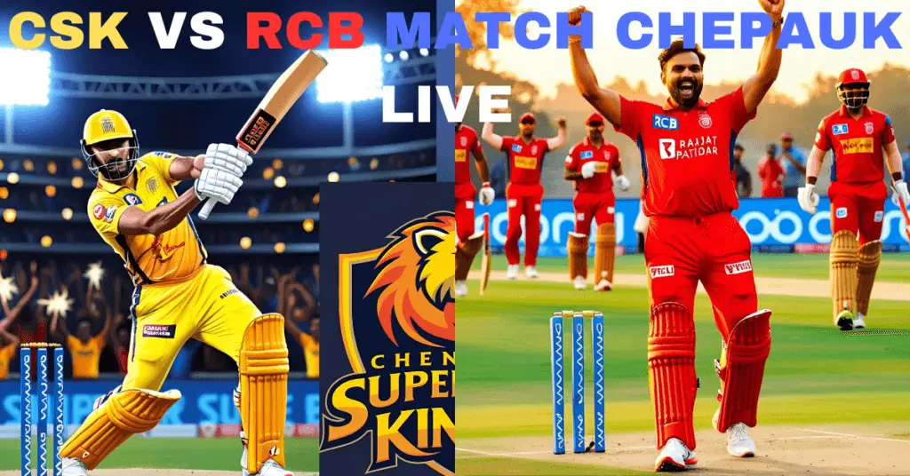 CSK vs RCB Chepauk Pitch Report