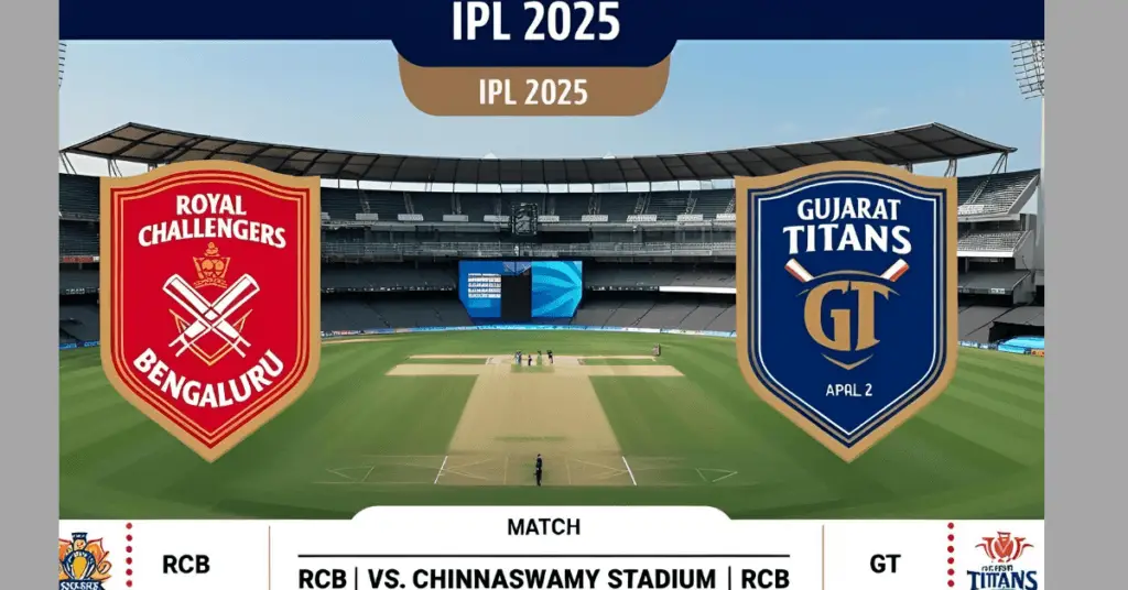 RCB vs GT Tickets
