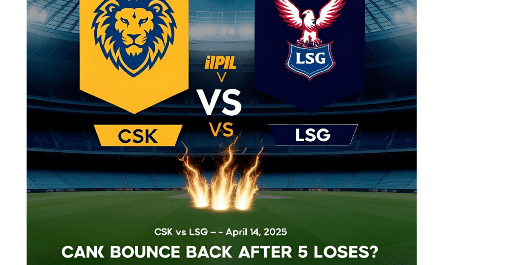 CSK vs LSG IPL 2025