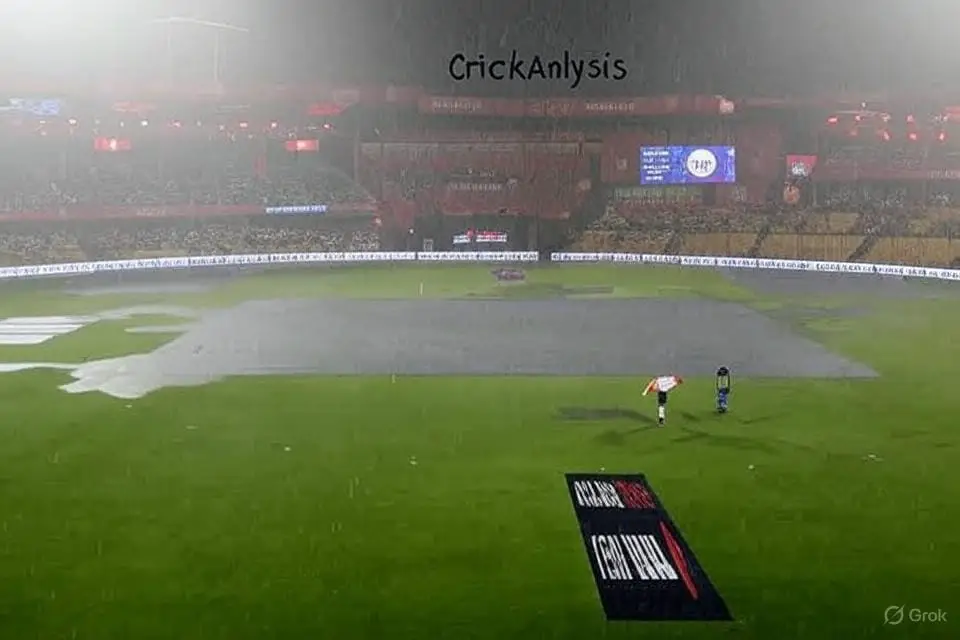 RCB vs KKR Match Weather Update